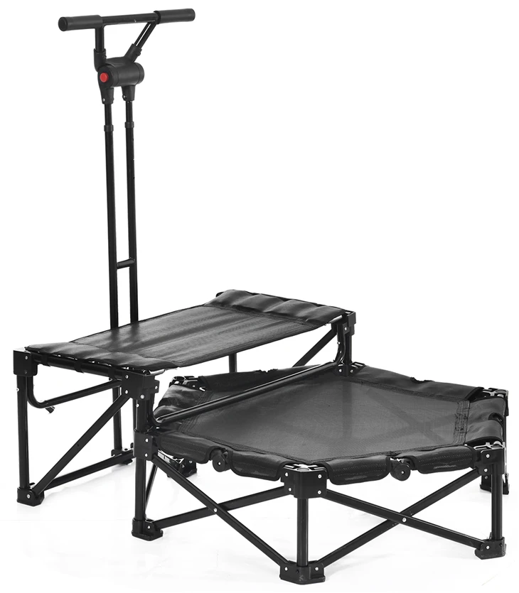Simple Trampoline With Handles Pp Jump Fabric suppliers