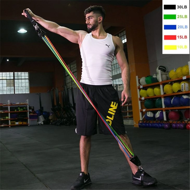 11 Pcs Resistance Band Set